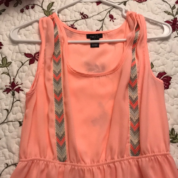 Jr. girls dress, size L. Rue 21. Gently used - Picture 3 of 5